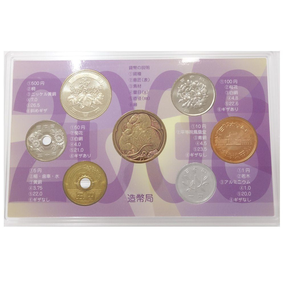 貨幣 ミントセット JAPAN MINT 額面666円 2008年 ユニセックス/081059【中古】