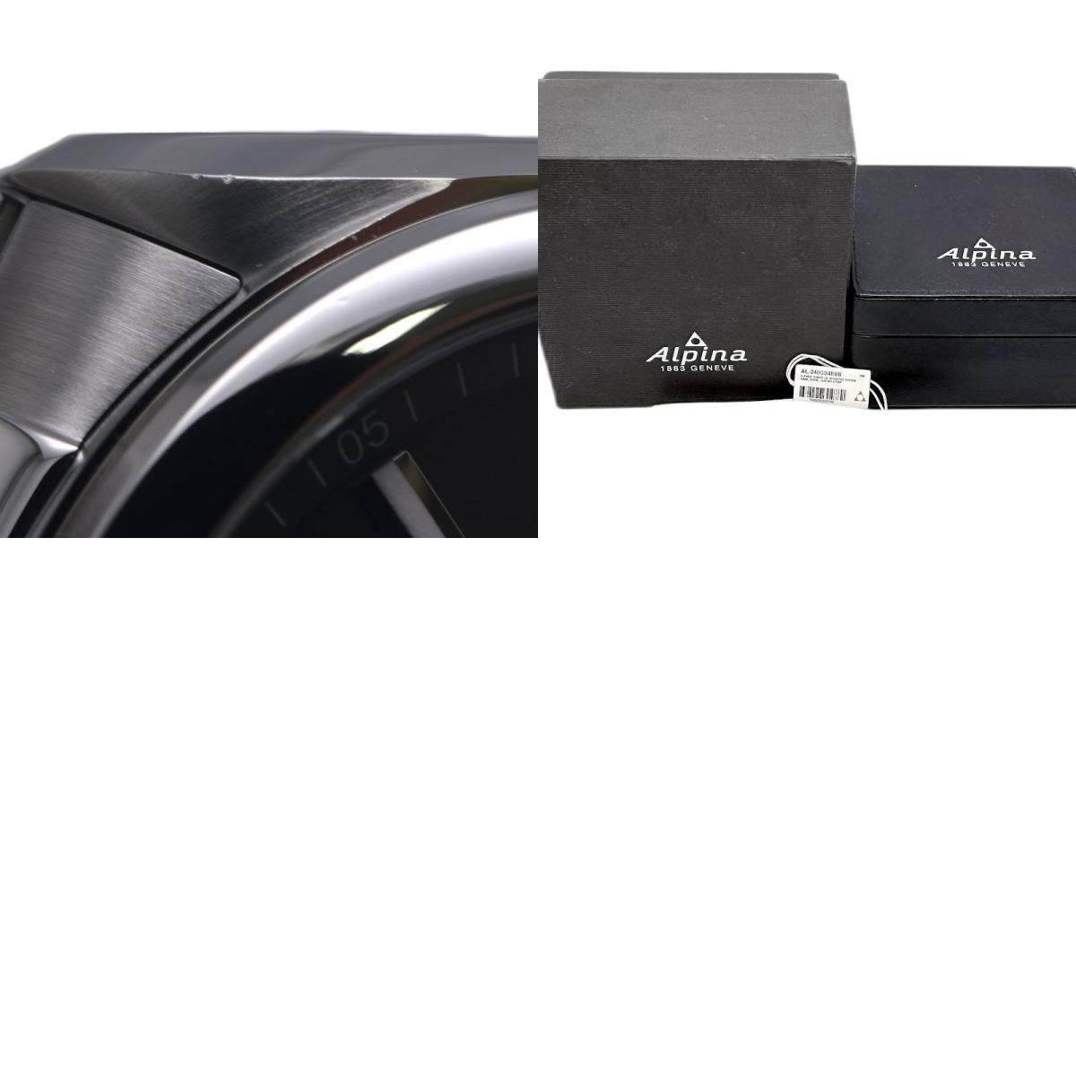 Alpina アルピナ アルパイナー AL-240GS4E6B AL240X4E6【中古】 腕時計 メンズ【電池交換済】 ステンレススチール/130507