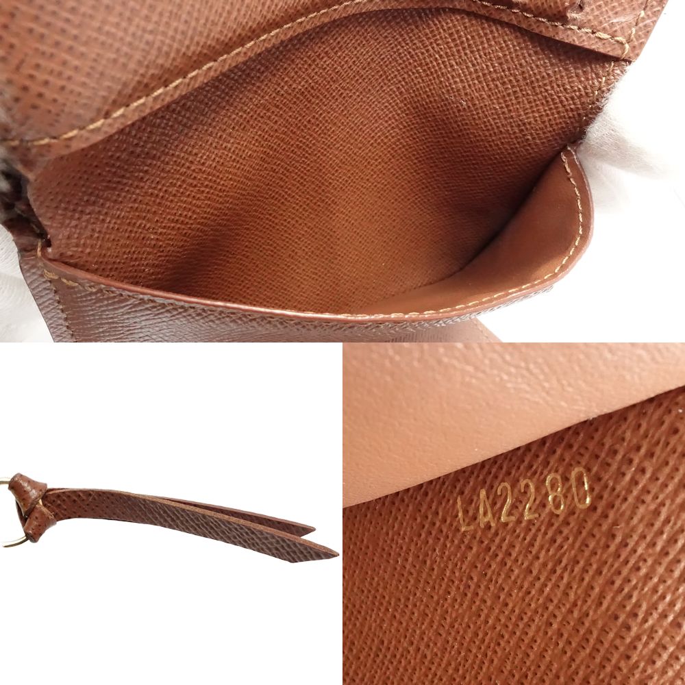 LOUIS VUITTON ルイヴィトン モノグラム 三つ折り財布 M62472 ポルトフォイユ ヴィクトリーヌ ブラウン/181134【中古】
