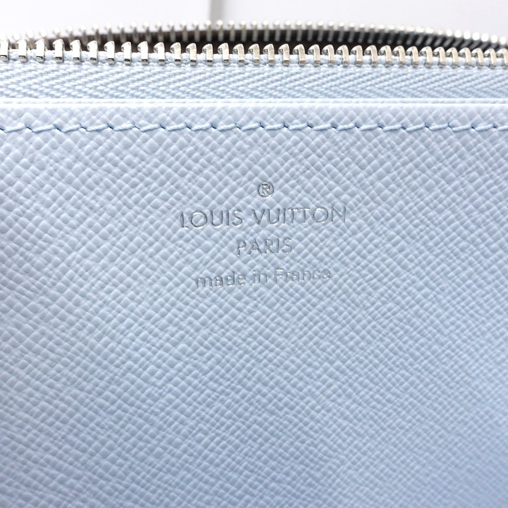 LOUIS VUITTON ルイヴィトン モノグラム 長財布 M11776 ジッピーウォレット ブラウン ウォッシュドブルー/181256 ☆未使用