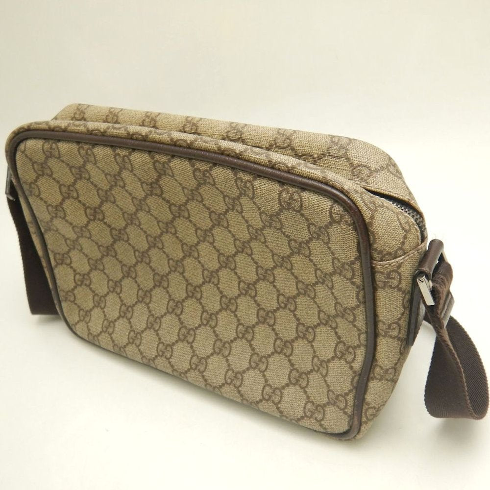 GUCCI グッチ 114531 ショルダーバッグ GGスプリームキャンバス ブラウン レディース /253800【中古】