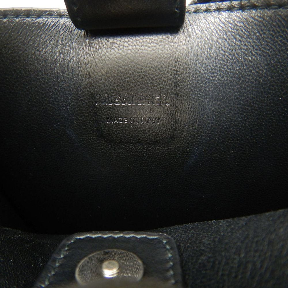 JIL SANDER ジルサンダー Tangle タングル スモール J07WG0001 ショルダーバッグ ムートンxレザー ブラウン ブラック レディース /253843【中古】