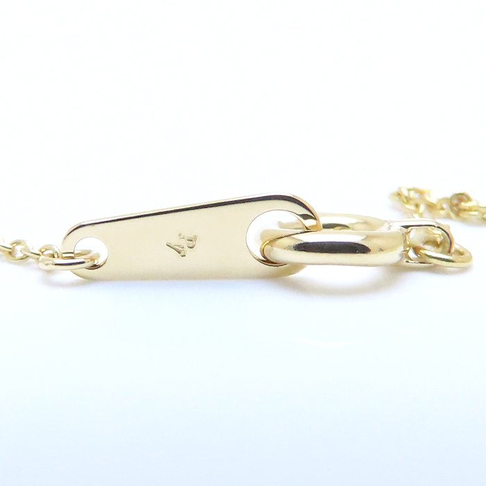 Ponte Vecchio ポンテヴェキオ ダイヤモンド ネックレス フラワーモチーフ ダイヤモンド0.14ct K18YG イエローゴールド レディース/294836【中古】【BJ】