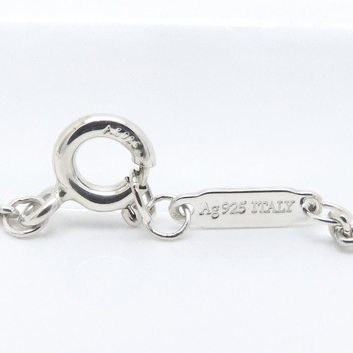 TIFFANY&Co. ティファニー ハードウェア 細長リンク ネックレス シルバー925 レディース/295066【中古】【BJ】