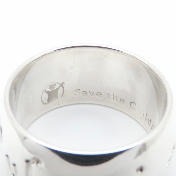 BVLGARI ブルガリ セーブザチルドレン リング 指輪 #51 11.5号 AN855239 シルバー925 レディース/295120【中古】【BJ】
