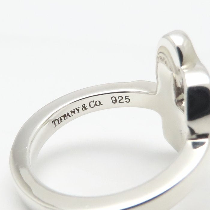 TIFFANY&Co. ティファニー ラビングハート リング 指輪 9号 シルバー925 レディース/295161【中古】【BJ】
