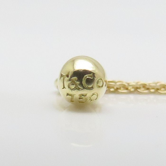 TIFFANY&Co. ティファニー ティアドロップ ネックレス エルサペレッティ K18YG イエローゴールド レディース/295165【中古】【BJ】