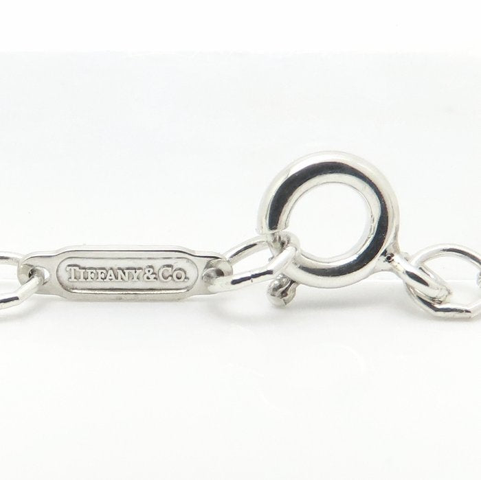 TIFFANY&Co. ティファニー インフィニティ ダブルチェーン ネックレス シルバー925 レディース/295365【中古】【BJ】