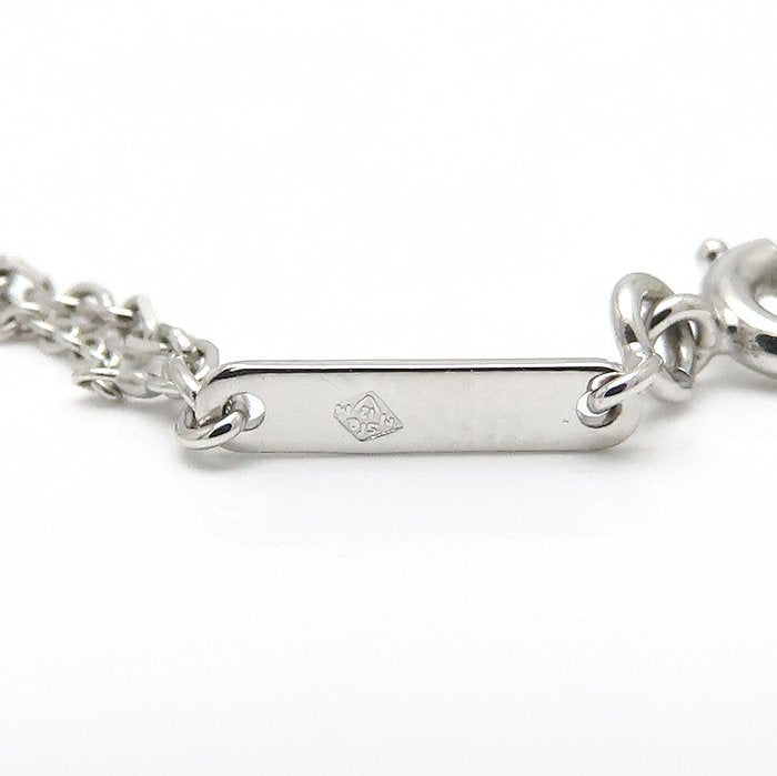 CARTIER カルティエ Cハート ネックレス ダイヤモンド K18WG ホワイトゴールド レディース/295635【中古】【BJ】