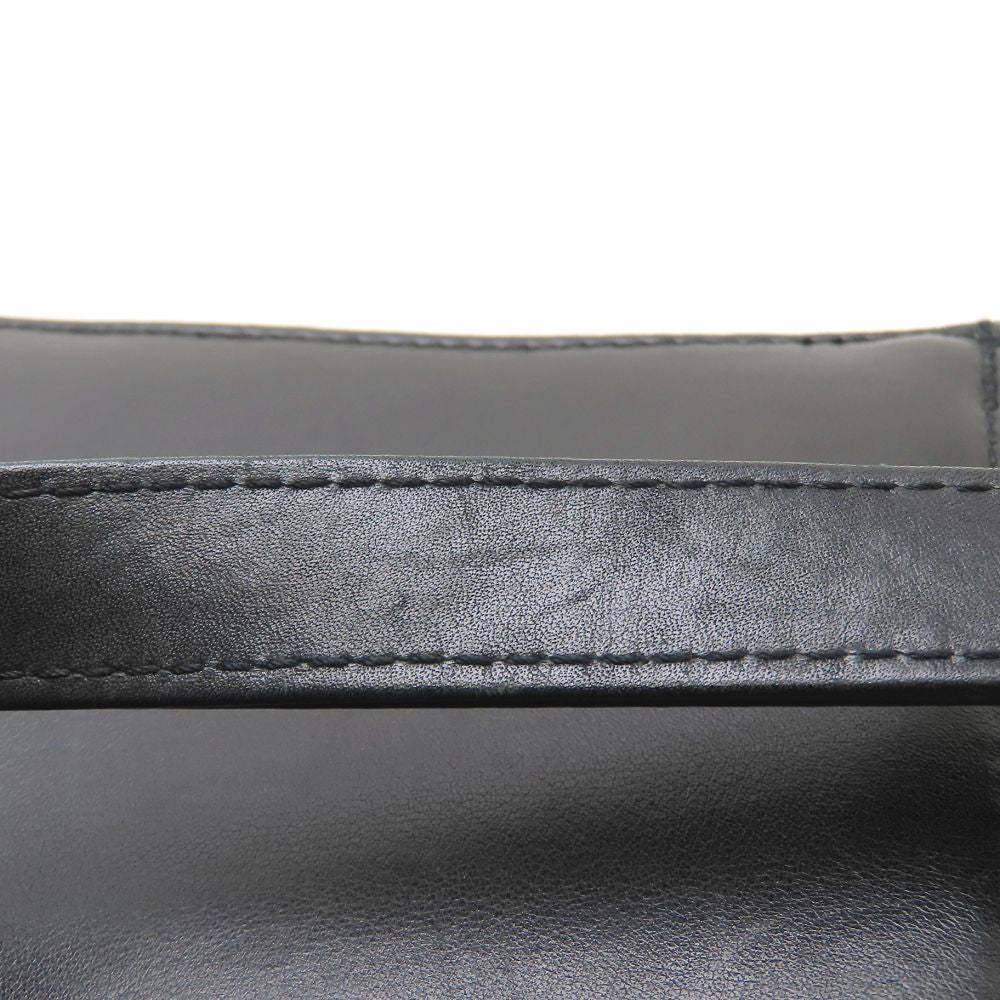 CHANEL シャネル ハンドバッグ トートバッグ ラムスキン ブラック レディース/353300【中古】