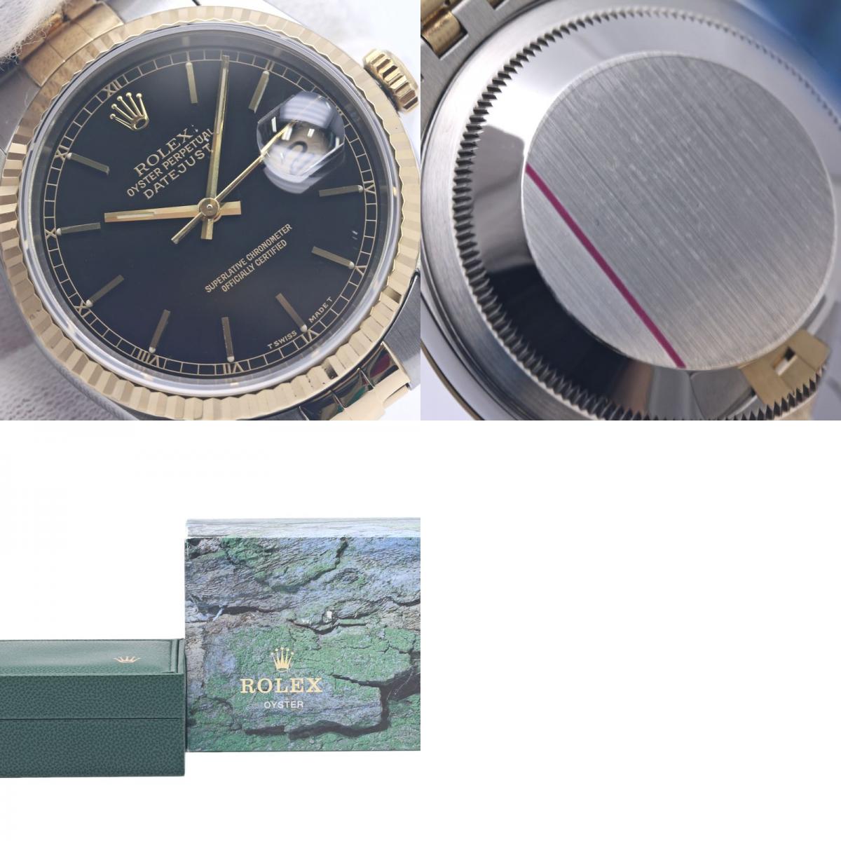 ROLEX ロレックス デイトジャスト 16233【中古】腕時計 メンズ K18YG イエローゴールドxステンレススチール /40303