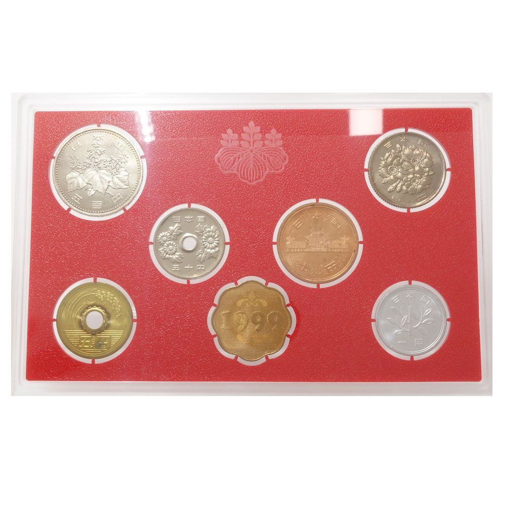 貨幣 貨幣セット 額面666円 ミントセット MINT BUREAU JAPAN 1999年 ユニセックス/081088【中古】
