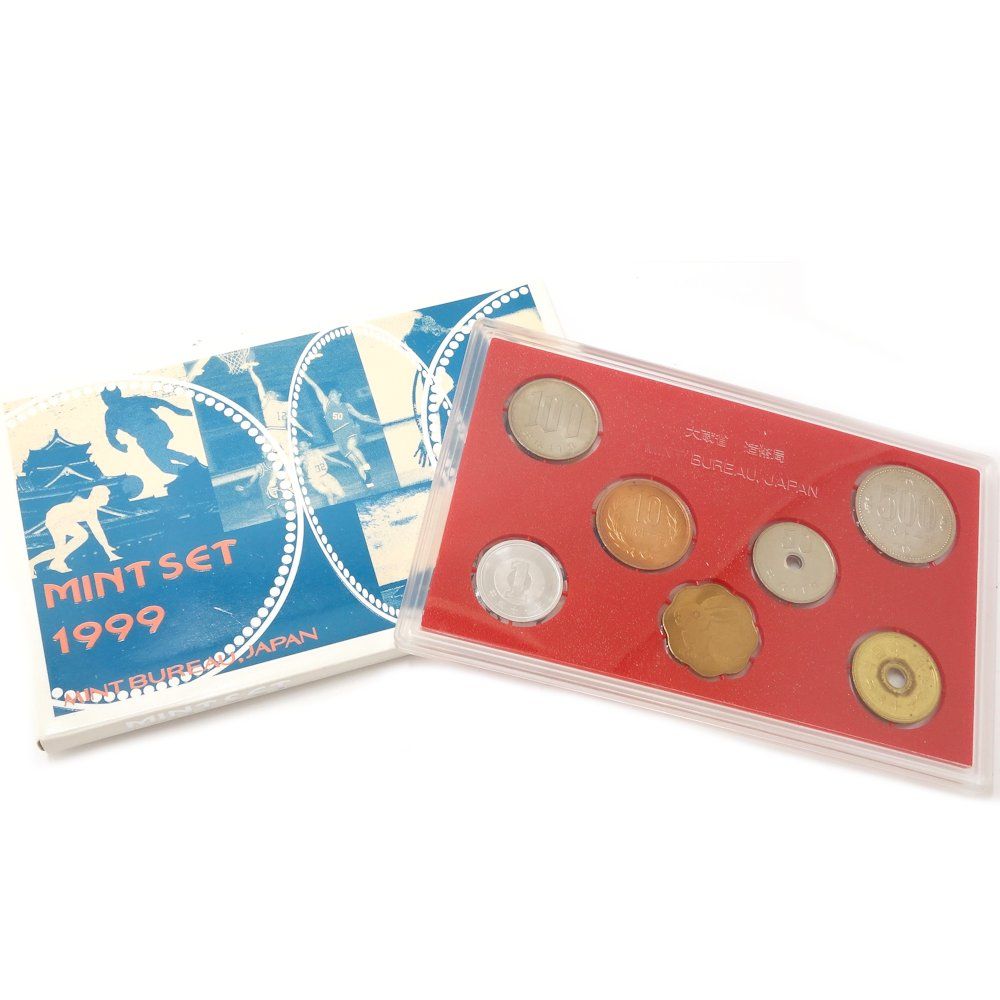 貨幣 貨幣セット 額面666円 ミントセット MINT BUREAU JAPAN 1999年 ユニセックス/081088【中古】