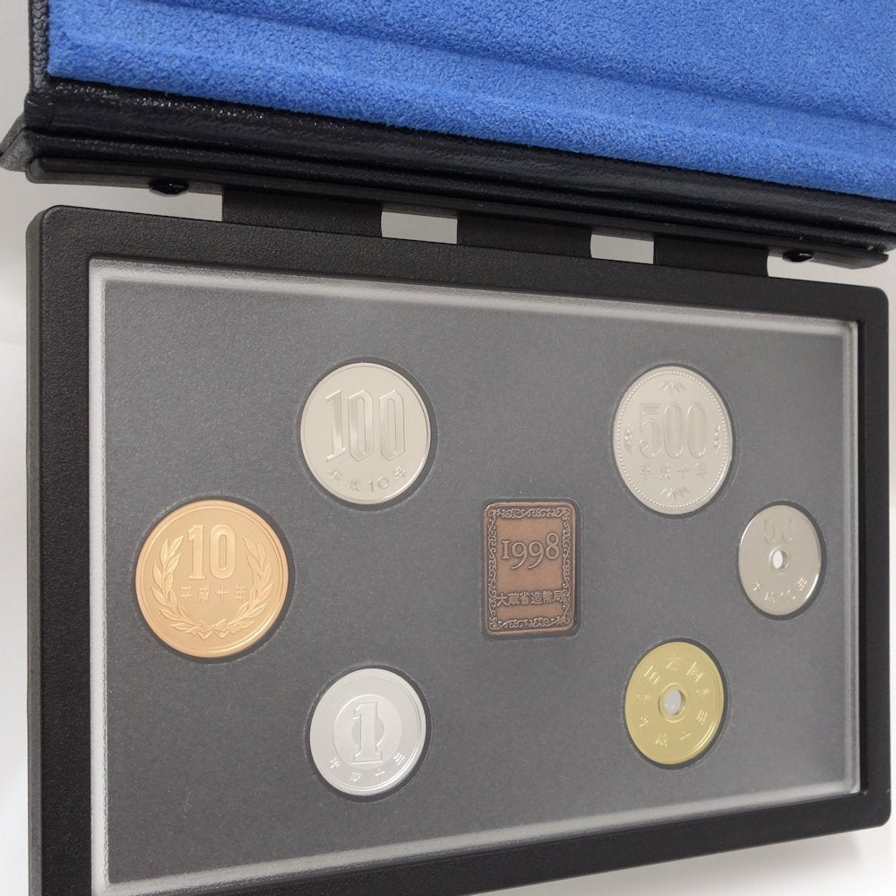 貨幣 貨幣セット 額面666円 ミントセット MINT BUREAU JAPAN 1998年 ユニセックス/081101【未使用】