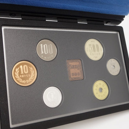 貨幣 貨幣セット 額面666円 ミントセット MINT BUREAU JAPAN 2005年 ユニセックス/081108【未使用】