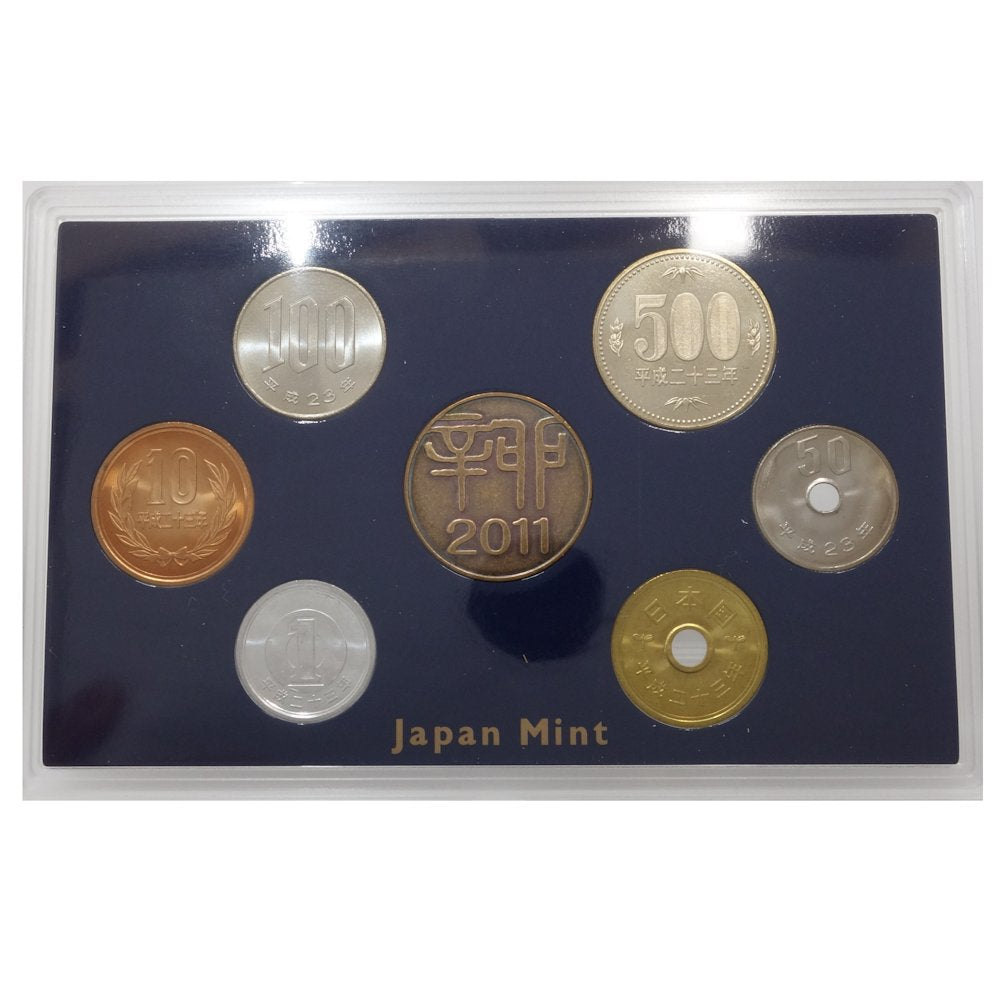 貨幣 貨幣セット 額面666円 ミントセット MINT BUREAU JAPAN 2011年 ユニセックス/081134【未使用】