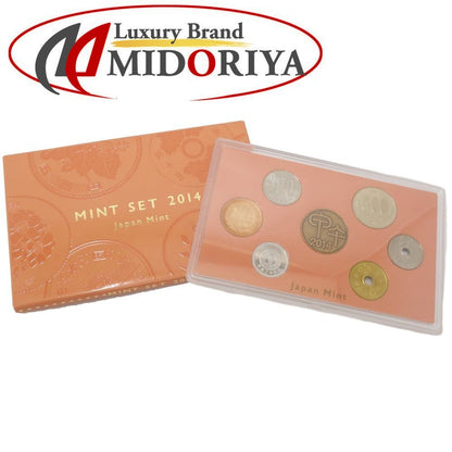 貨幣 貨幣セット 額面666円 ミントセット MINT BUREAU JAPAN 2014年 ユニセックス/081135【未使用】