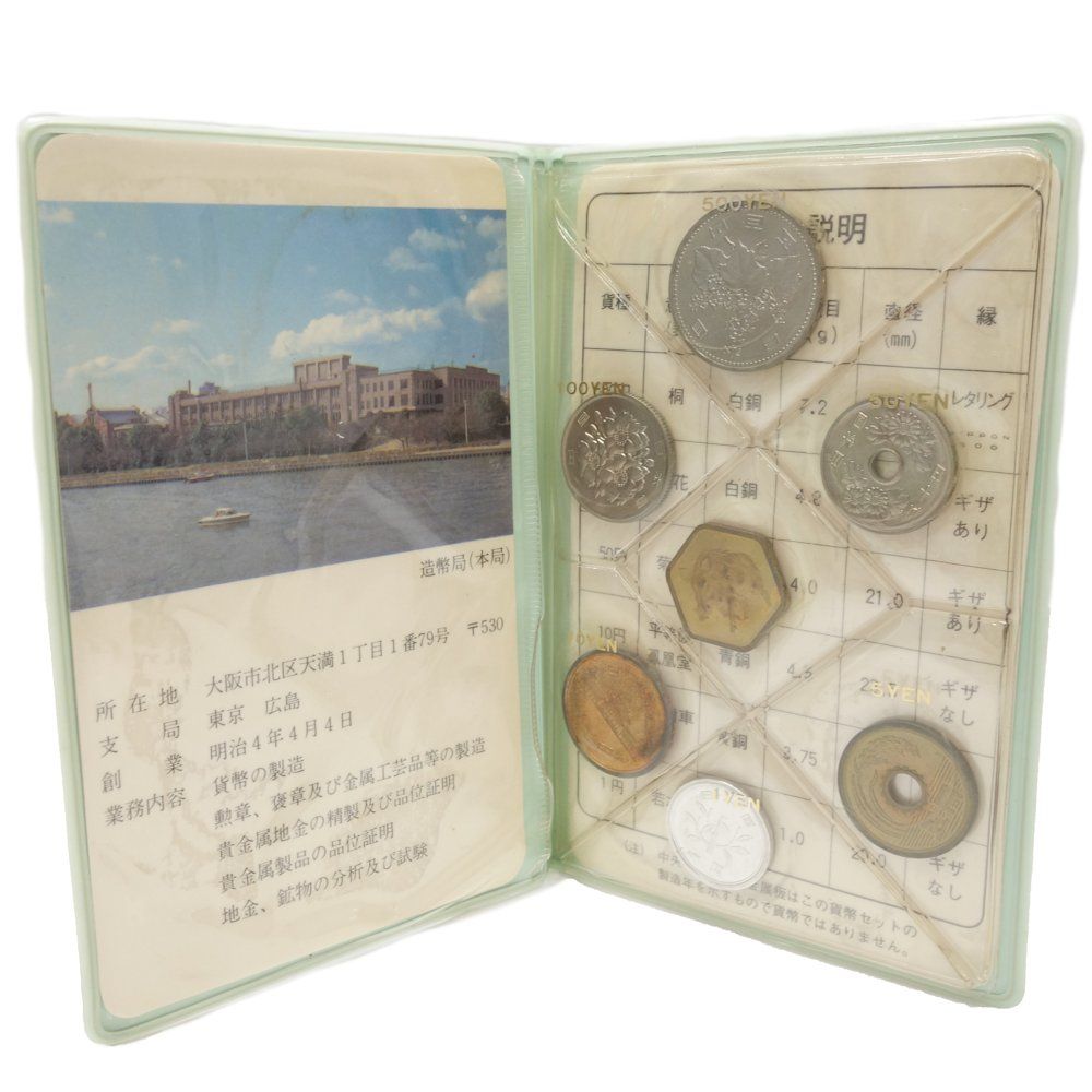 貨幣 貨幣セット 額面166円 ミントセット MINT BUREAU JAPAN 1983年 ユニセックス/081152【中古】
