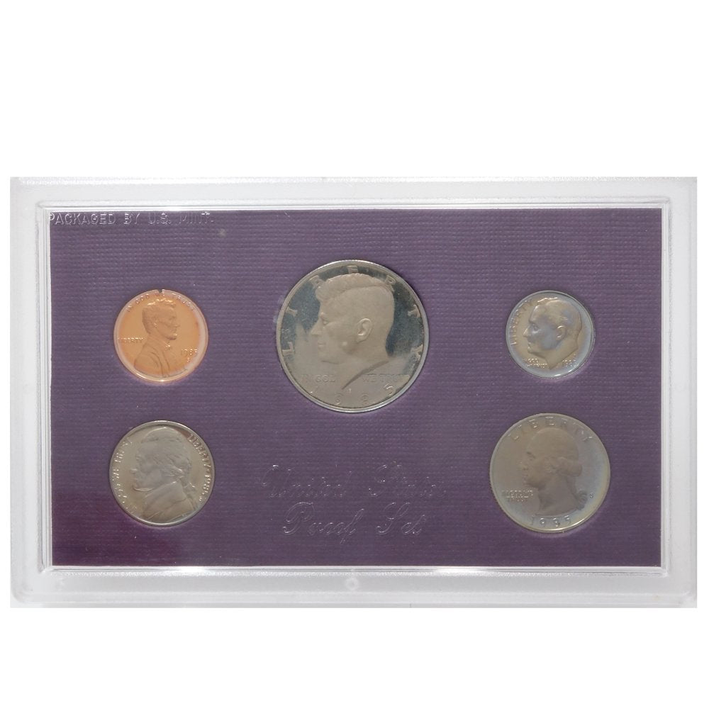 貨幣 アメリカミントプルーフコイン 1985年 5枚セット ユニセックス/081930【中古】