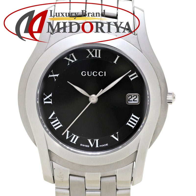 GUCCI グッチ Gクラス シェリー YA055302 5500M ステンレススチール メンズ/130257【中古】【腕時計】