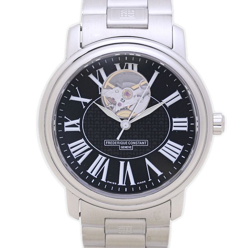 FREDERIQUE CONSTANT フレデリック コンスタント パスエイション ハートビート FC-310B3P6B FC-303/310X3P5/6【磨き済】 ステンレススチール メンズ/130406【中古】【腕時計】