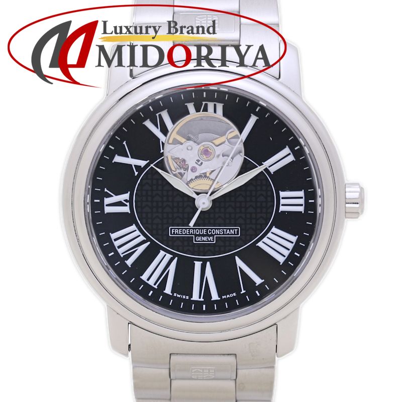 FREDERIQUE CONSTANT フレデリック コンスタント パスエイション ハートビート FC-310B3P6B FC-303/310X3P5/6【磨き済】 ステンレススチール メンズ/130406【中古】【腕時計】