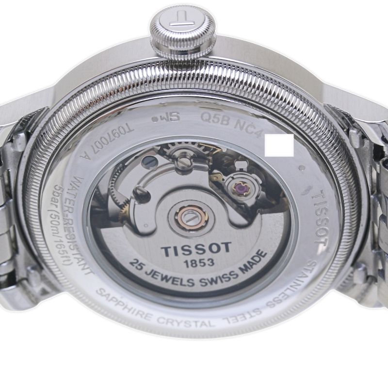 TISSOT ティソ ブリッジポート T097.007.11.113.00【中古】 腕時計 レディース ステンレススチール/130432