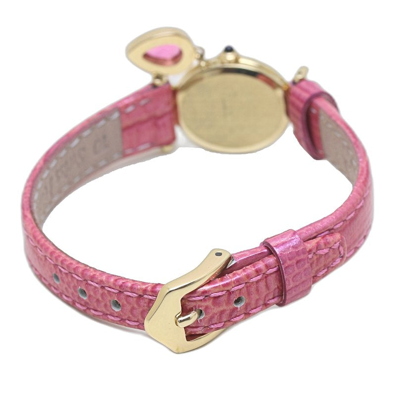 Emilio Pucci エミリオプッチ ルベライト0.87ct 130702.53【中古】 腕時計 レディース ウォルサム製品 イエローゴールドx革/130452