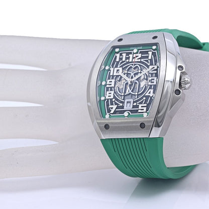 Roberto Cavalli ロベルトカバリ BY FRANCK MULLER バイ フランク・ミュラー RV1G205P1021 日本限定品 【未使用】 腕時計 メンズ【保護シール付き】 ステンレススチールxラバー/130466