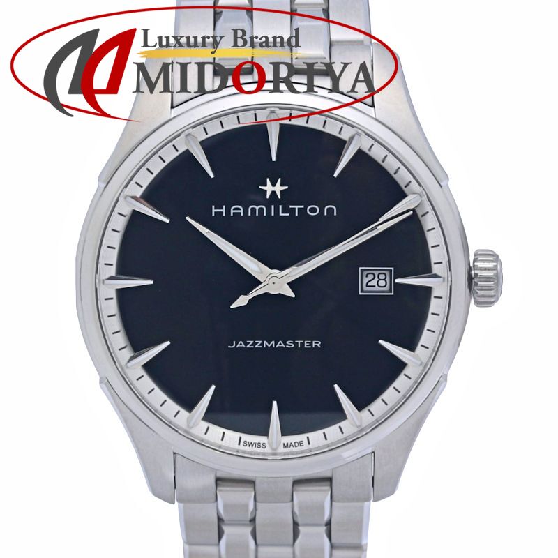 HAMILTON ハミルトン ジャズマスター ジェント H32451131 H324510【中古】 腕時計 メンズ ステンレススチール/130469