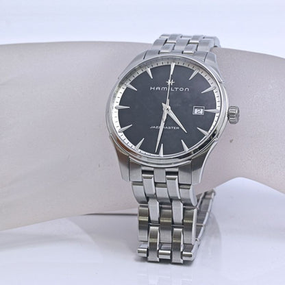 HAMILTON ハミルトン ジャズマスター ジェント H32451131 H324510【中古】 腕時計 メンズ ステンレススチール/130469