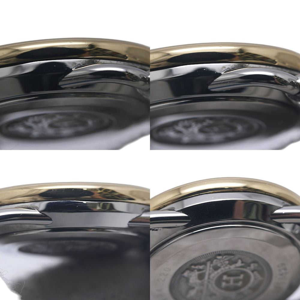 HERMES エルメス アルソー AR4.220.430/4126【中古】 腕時計 レディース【磨き済】 ステンレススチールxGP(ゴールドメッキ)/130478