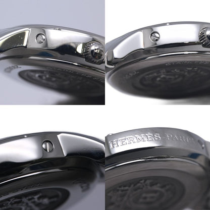 HERMES エルメス クリッパー クラシック CP1.210.230/4969【中古】 腕時計 レディース【磨き済/電池交換済】 ステンレススチール/130489