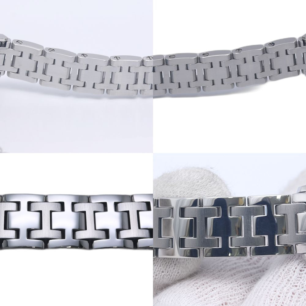 HERMES エルメス クリッパー クラシック CP1.210.230/4969【中古】 腕時計 レディース【磨き済/電池交換済】 ステンレススチール/130489