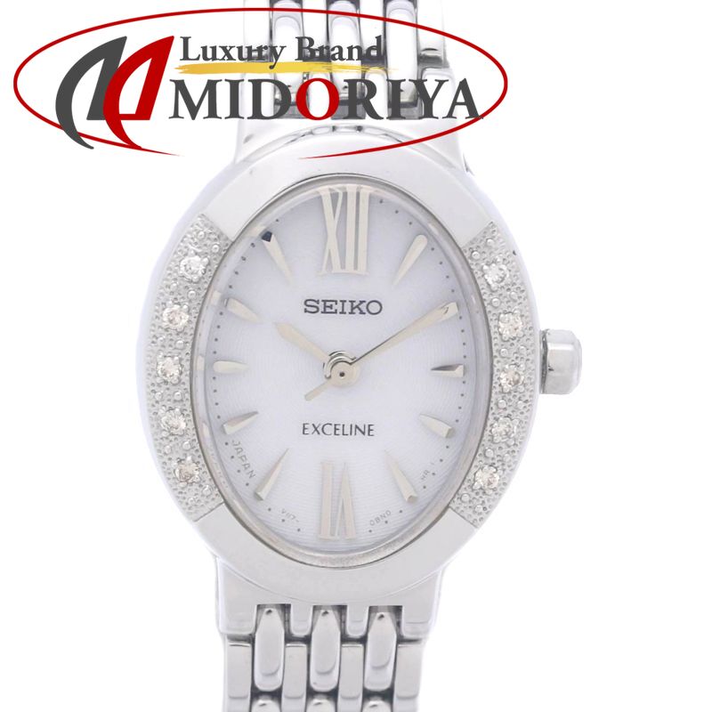 SEIKO セイコー ドルチェ&エクセリーヌ SWCQ047 V117-0AV0【中古】 腕時計 レディース ステンレススチール/130492