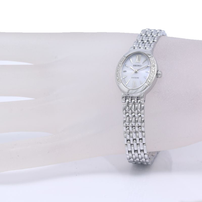 SEIKO セイコー ドルチェ&エクセリーヌ SWCQ047 V117-0AV0【中古】 腕時計 レディース ステンレススチール/130492