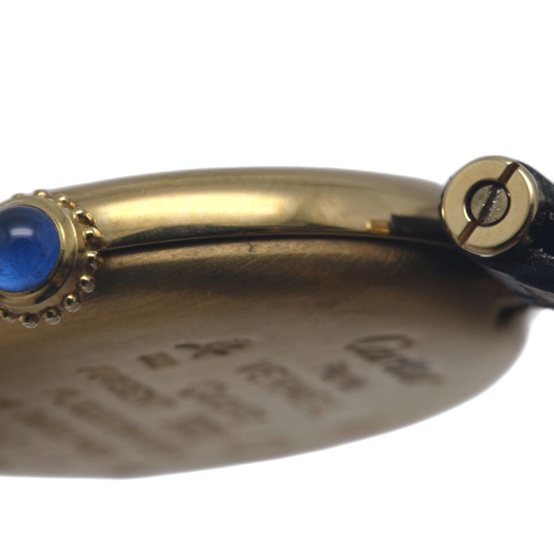 CARTIER カルティエ マストヴァンドームSM ヴェルメイユ W1004254【中古】 腕時計 レディース【電池交換済】 シルバー925x革/130497