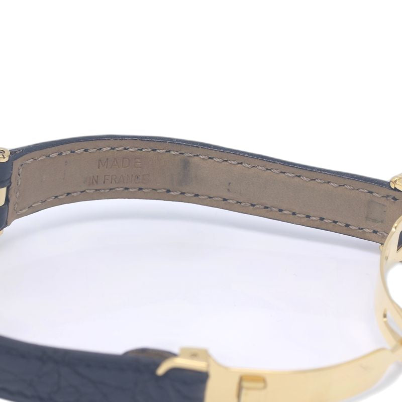 CARTIER カルティエ マストヴァンドームSM ヴェルメイユ W1004254【中古】 腕時計 レディース【電池交換済】 シルバー925x革/130497