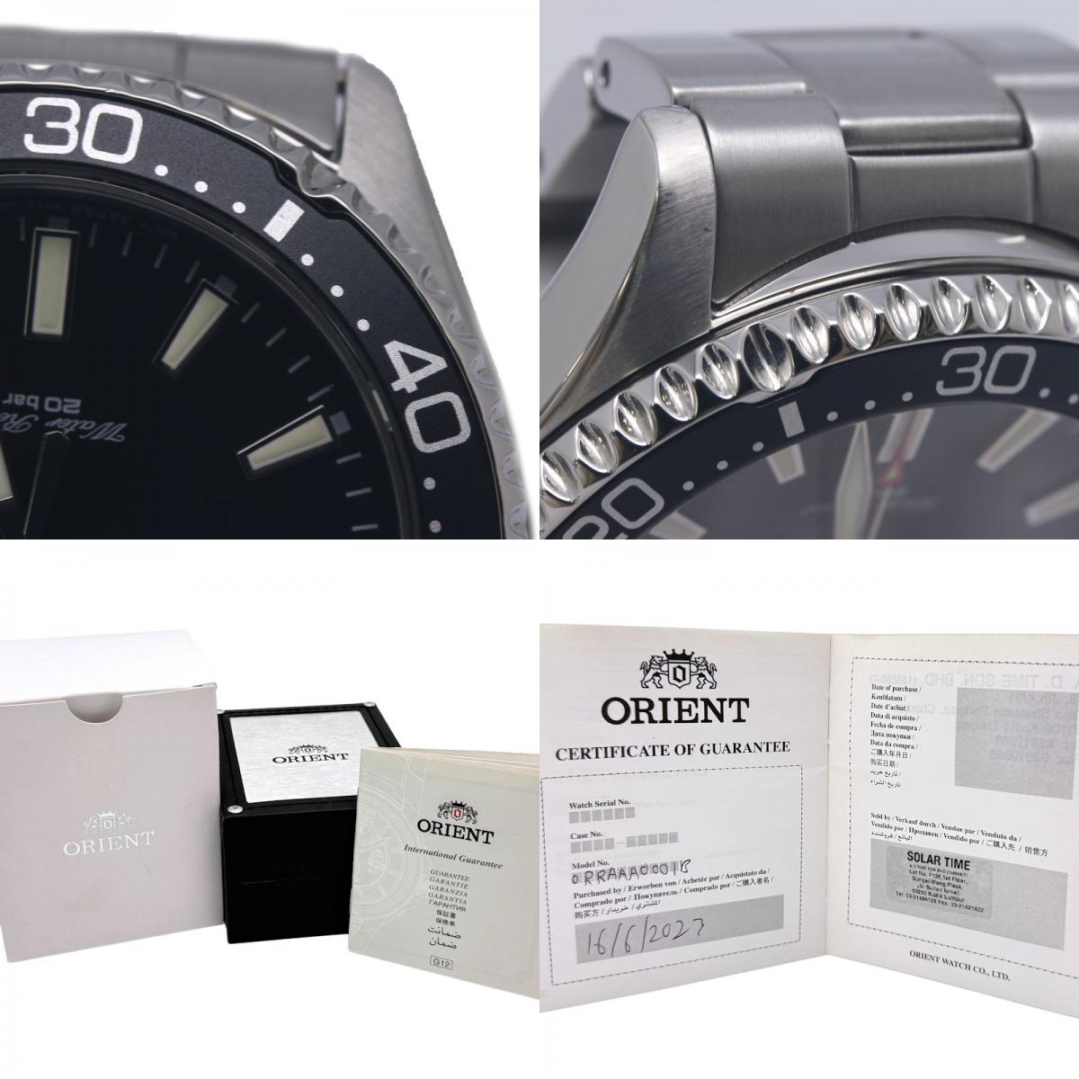 ORIENT オリエント オリエント マコ スポーツ RA-AA0001B F692-UAA0【中古】 腕時計 メンズ ステンレススチール/130510