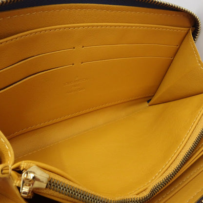 LOUIS VUITTON ルイヴィトン 長財布 M95341 ジッピーウォレット モノグラム デニム ブルー/180694【中古】