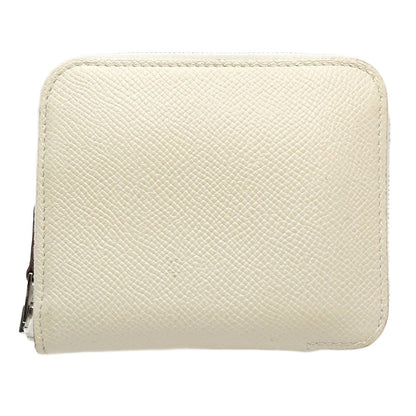 HERMES エルメス コインケース アザップコンパクトシルクイン コインパース ヴォーエプソンxシルク クレ モーブ ペール/180990【中古】