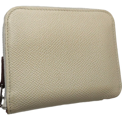 HERMES エルメス コインケース アザップコンパクトシルクイン コインパース ヴォーエプソンxシルク クレ モーブ ペール/180990【中古】