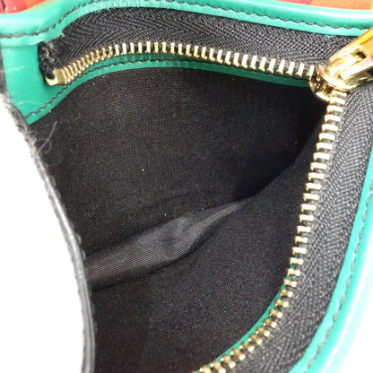 Salvatore Ferragamo サルヴァトーレフェラガモ 二つ折り財布 JP-22-D570 マルチスタッズ コンパクトウォレット レザー ブラック マルチカラー/181242【中古】