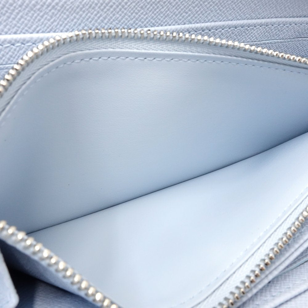 LOUIS VUITTON ルイヴィトン モノグラム 長財布 M11776 ジッピーウォレット ブラウン ウォッシュドブルー/181256 ☆未使用