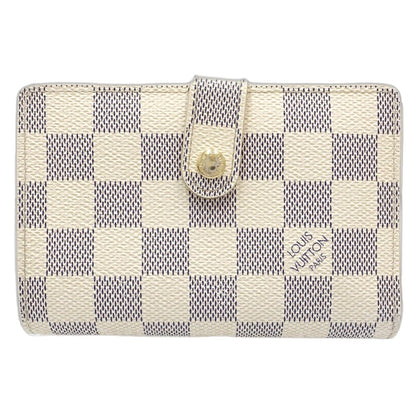 LOUIS VUITTON ルイヴィトン ダミエ アズール 二つ折り財布 N61676 ポルトモネ ビエ ヴィエノワ アズール/181294【中古】