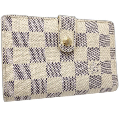 LOUIS VUITTON ルイヴィトン ダミエ アズール 二つ折り財布 N61676 ポルトモネ ビエ ヴィエノワ アズール/181294【中古】