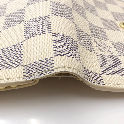 LOUIS VUITTON ルイヴィトン ダミエ アズール 二つ折り財布 N61676 ポルトモネ ビエ ヴィエノワ アズール/181294【中古】