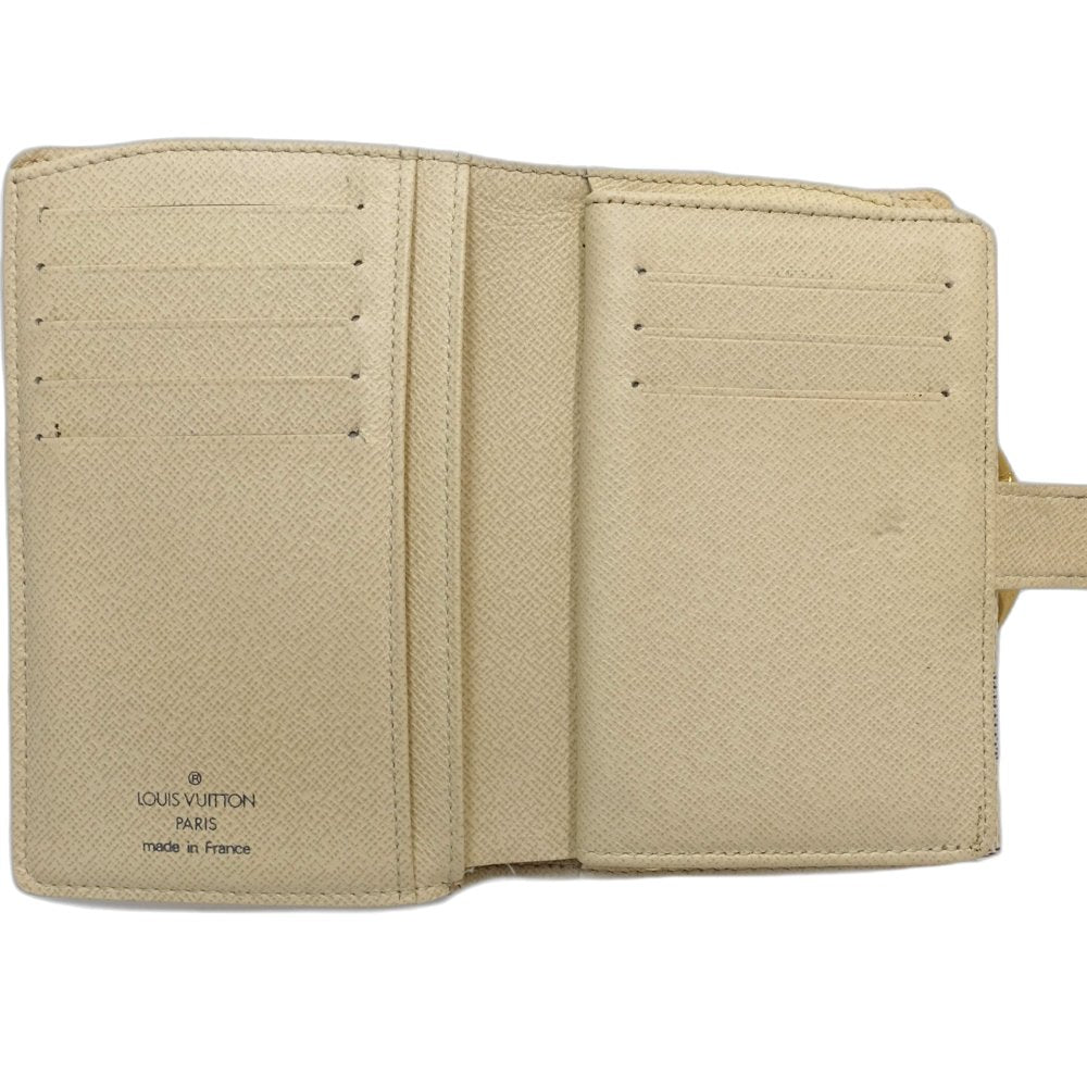 LOUIS VUITTON ルイヴィトン ダミエ アズール 二つ折り財布 N61676 ポルトモネ ビエ ヴィエノワ アズール/181294【中古】