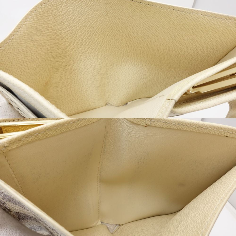 LOUIS VUITTON ルイヴィトン ダミエ アズール 二つ折り財布 N61676 ポルトモネ ビエ ヴィエノワ アズール/181294【中古】