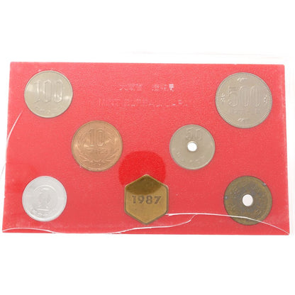 貨幣 貨幣セット 額面666円 プルーフセット MINT BUREAU JAPAN 昭和62年/181397【中古】